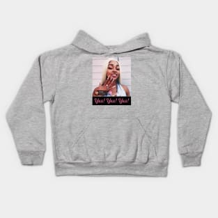 Yes Yes Yes | Strong woman | Ice Cream So Good | Gang gang | Back to School | Dorm decor | College shirt | TikTok Pinkydoll NPC Kids Hoodie